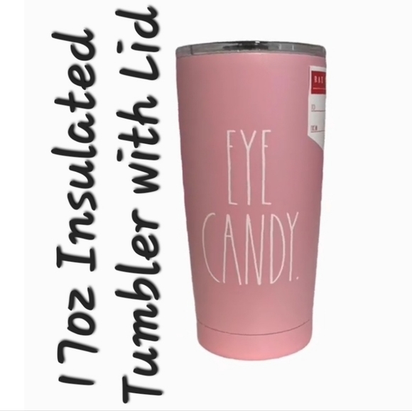 Rae Dunn Other - 👀50% OFF🥤☕️NWT‼️Rae Dunn "Eye Candy" 17oz Stainless Steel Insulated Tumbler